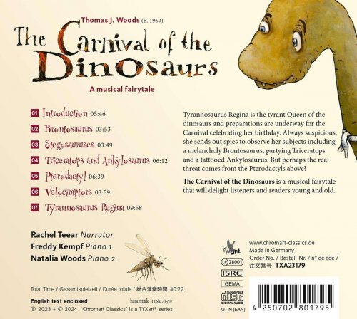 Michael Heuberger, Freddy Kempf, Natalia Woods - Tom Woods: Karneval der Dinosaurier (2024) [Hi-Res]