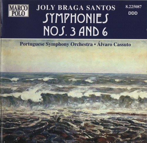 Portuguese Symphony Orchestra, Álvaro Cassuto - Braga Santos: Symphonies Nos. 3 & 6 (1998) CD-Rip