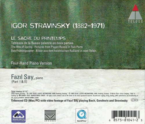 Fazil Say - Stravinsky: Le Sacre du Printemps (Four hand piano version) (2000) CD-Rip