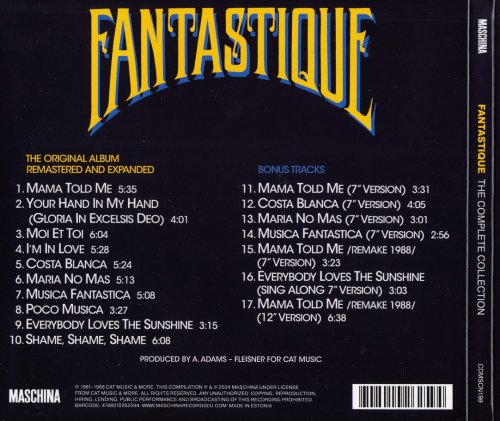 Fantastique - Fantastique (Reissue, Remastered 2024)