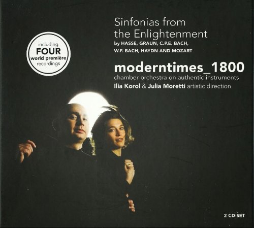 moderntimes_1800 - Sinfonias From The Enlightment: Hasse, Graun, C.P.E. Bach, W.F. Bach, J. Haydn, Mozart (2008) CD-Rip