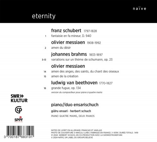 Herbert Schuch, Gülru Ensari - Eternity (2024) [Hi-Res]