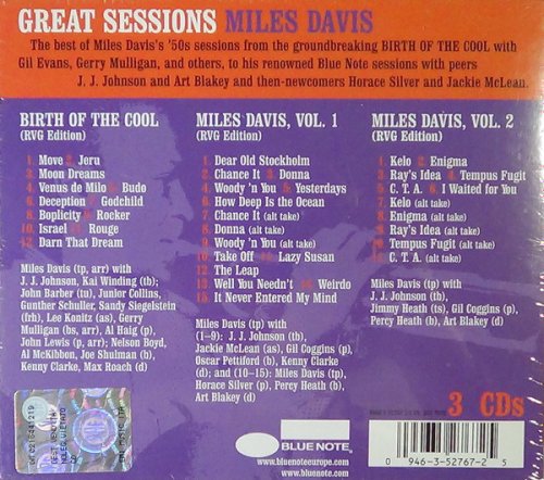 Miles Davis - Great Sessions (2006) {RVG Edition}