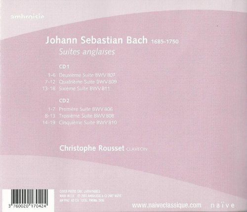 Christophe Rousset - J.S. Bach: English Suites (2004) CD-Rip