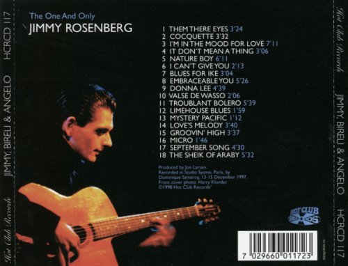 Jimmy Rosenberg - The One And Only (1998)