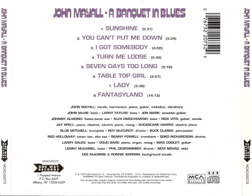 John Mayall - A Banquet In Blues (1993)