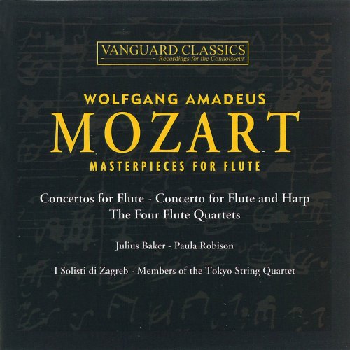 I Solisti di Zagreb, Julius Baker, Paula Robison - Mozart: Masterpieces for Flute (2004)