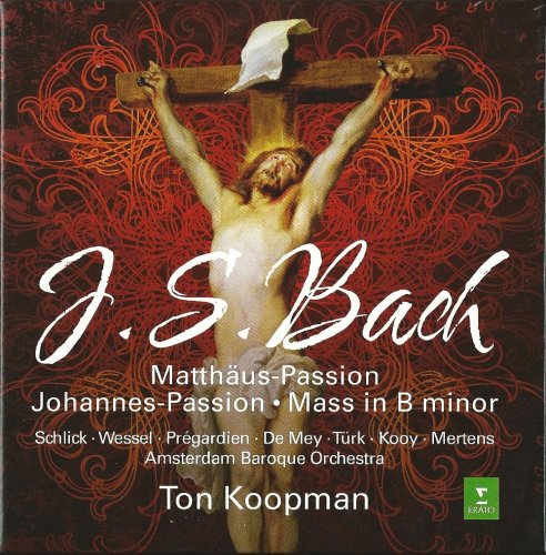 Ton Koopman - J.S. Bach: Matthäus-Passion, Johannes-Passion, Mass in B minor (7CD BoxSet) (2011) CD-Rip