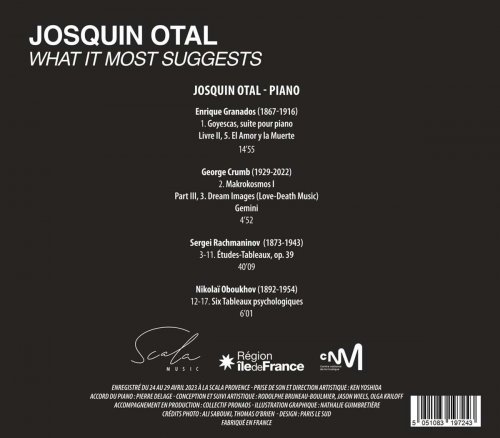 Josquin Otal - What It Most Suggests (2024) [Hi-Res]