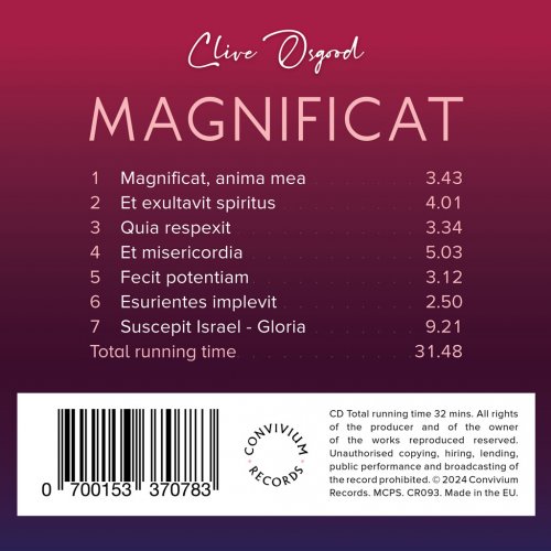 Excelsis - Clive Osgood: Magnificat (2024) Hi-Res