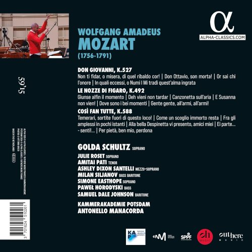 Golda Schultz, Antonello Manacorda, Kammerakademie Potsdam - Mozart, You Drive Me Crazy! (2024) [Hi-Res]