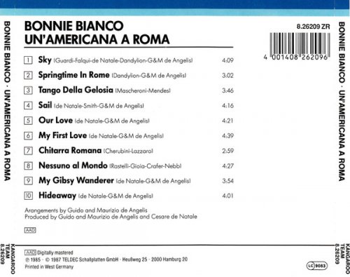 Bonnie Bianco - Un' Americana A Roma (1987)