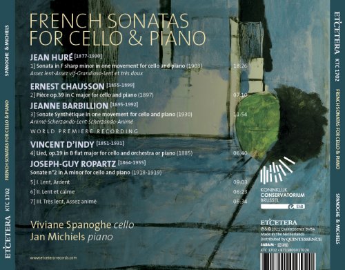 Andre De Groote, Viviane Spanoghe - Belle Epoque for Cello and Piano (2024)