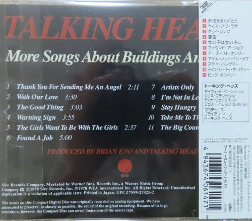 Talking Heads - More Songs About Buildings And Food (1978) [2006]