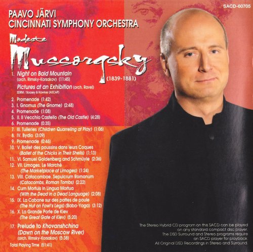 Paavo Jarvi - Mussorgsky: Pictures at an Exhibition, Night on Bald Mounta (2008) [SACD]