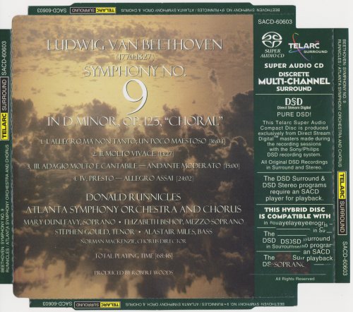 Donald Runnicles - Beethoven: Symphony No. 9 (2003) [DSD]