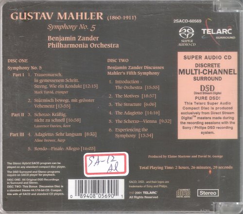 Benjamin Zander - Mahler: Symphony No. 5 (2001) [DSD]