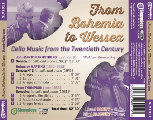 Lionel Handy - From Bohemia to Wessex: Cello Music from the Twentieth Century (2024)