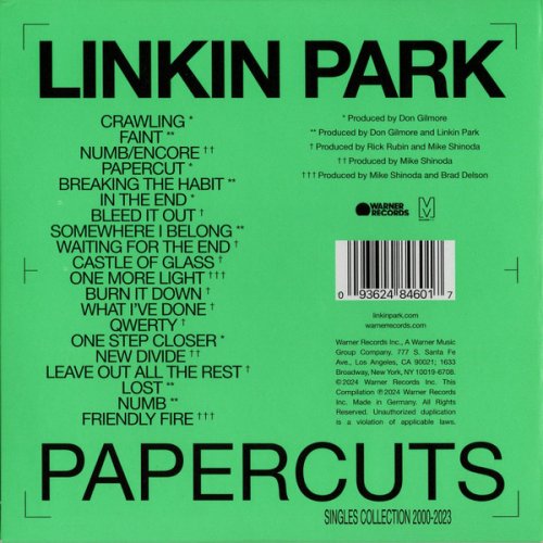 Papercuts by Linkin Park on Plixid