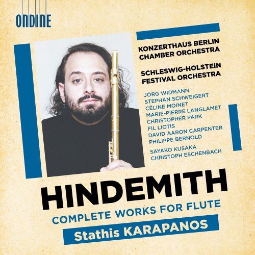 Stathis Karapanos - Hindemith: Complete Works for Flute (2024) [Hi-Res]