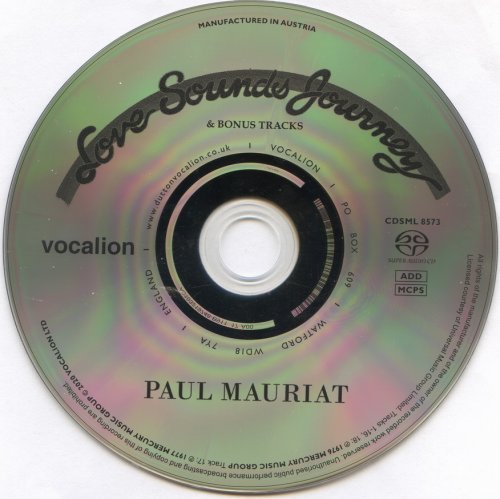 Paul Mauriat - Love Sounds Journey u0026 Bonus Tracks (2020) SACD