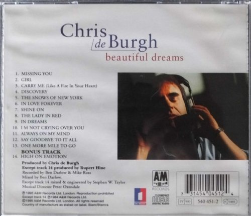 Chris de Burgh - Beautiful Dreams (1995) [FR Edition 14 Tracks]