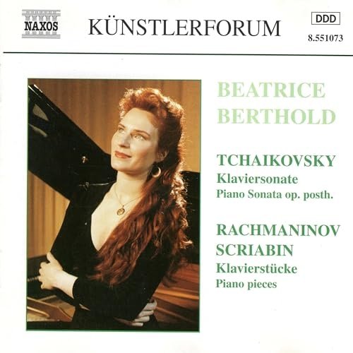 Beatrice Berthold - Tchaikovsky: Klaviersonate / piano sonata op. posth. Rachmaninov, Scriabin: Klavierstücke / piano pieces (2024)