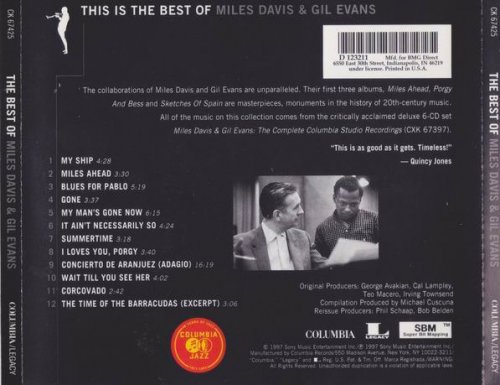 Miles Davis & Gil Evans - The Best of Miles Davis & Gil Evans (1997)