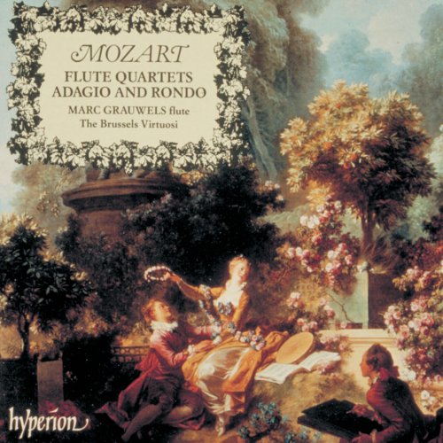 Marc Grauwels, Brussels Virtuosi - Mozart: 4 Flute Quartets; Adagio & Rondo, K. 617 (1990)