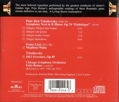 Fritz Reiner - Fritz Reiner Conducts Tchaikovsky (1995)