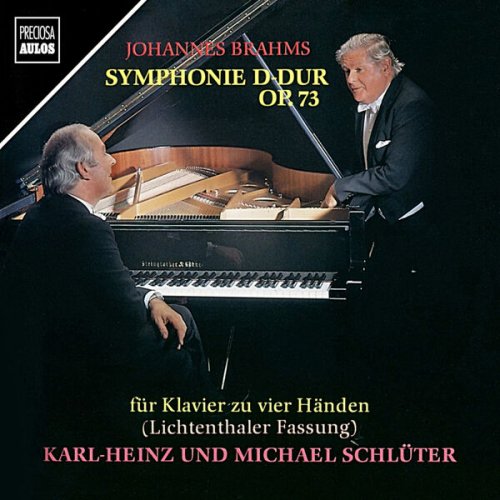 Karl-Heinz Schlüter and Michael Schlüter - Brahms: Symphony No. 2 in D Major, Op. 73 (Version for Piano 4 Hands) (2024)