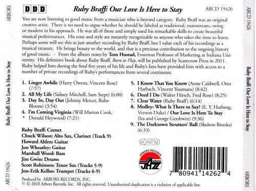 Ruby Braff - Our Love Is Here To Stay (2010)