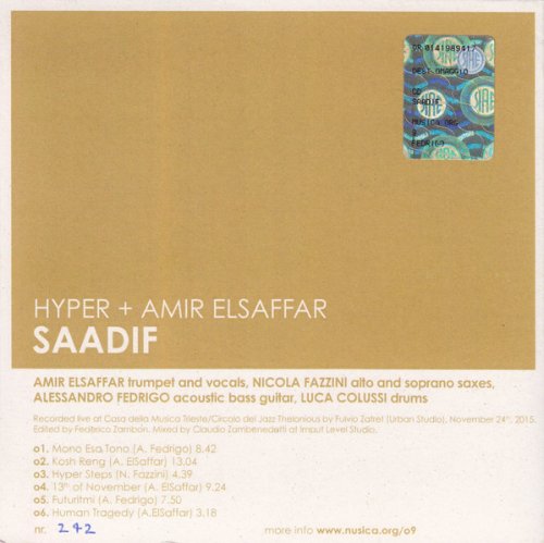 Hyper + & Amir ElSaffar - Saadif (2016) FLAC