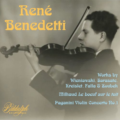 René Benedetti, Maurice Faure, Jean Wiener, Joseph Benvenuti, Lamoureux Orchestra, Eugène Bigot - René Benedetti (Remastered 2024) (1928) [Hi-Res]