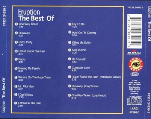 Eruption - The Best Of (1995)