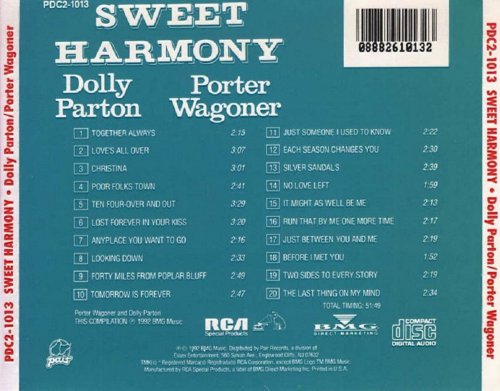 Dolly Parton & Porter Wagoner - Sweet Harmony (1982)