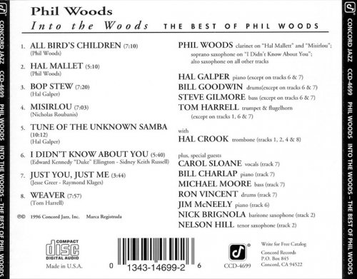 Phil Woods - Into the Woods: The Best of Phil Woods (1996)