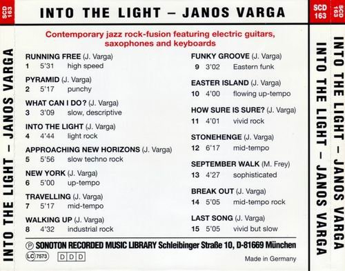 Janos Varga - Into The Light (1994)
