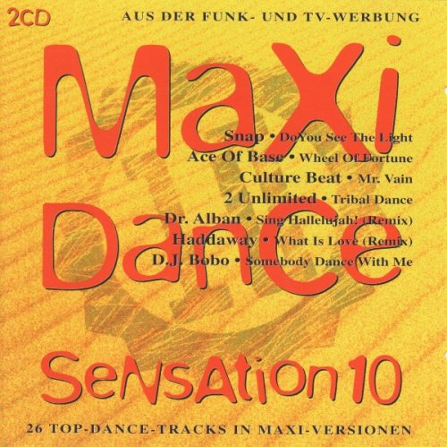 VA - Maxi Dance Sensation Vol. 10 (2CD) (1993) [CD-Rip]