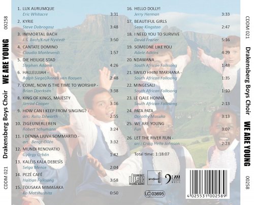 Drakensberg Boys' Choir - We Are Young (2012)