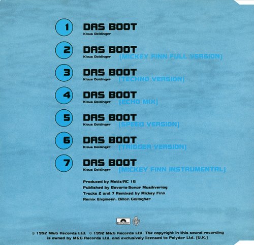 U96 - Das Boot (MAGCD28) (CDS) (1992) FLAC