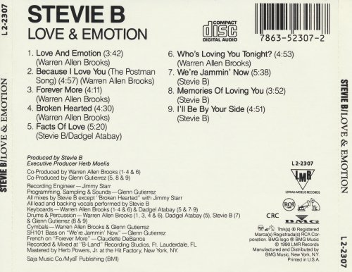 Stevie B - Love & Emotion (1990)