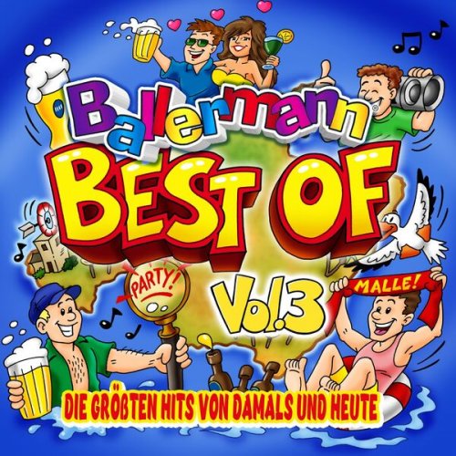 VA -  Ballermann "Best Of" Vol. 3 - Die größten Hits von damals und heute (2024) Hi-Res