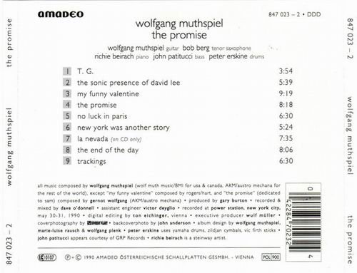 Wolfgang Muthspiel - The Promise (1991)