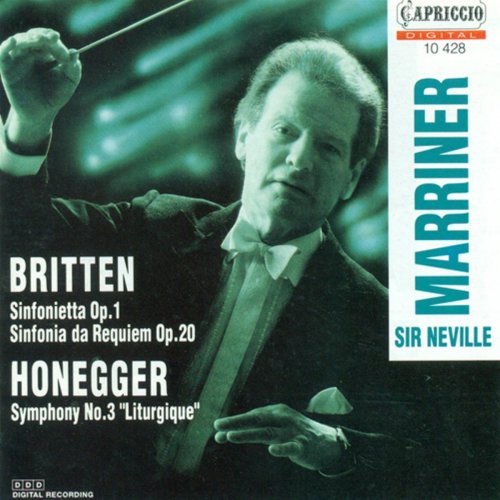 Stuttgart Radio Symphony Orchestra, Sir Neville Marriner - Britten: Sinfonietta & Sinfonietta da Requiem (1994)