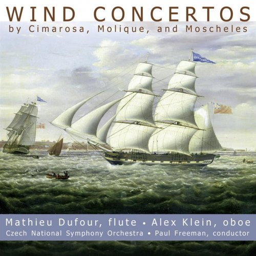 Mathieu Dufour, Alex Klein, Czech National Symphony Orchestra, Paul Freeman - Cimarosa - Molique - Moscheles: Wind Concertos (2005)