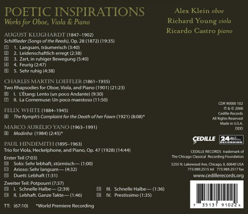 Alex Klein, Richard Young, Ricardo Castro - Poetic Inspirations (2008)