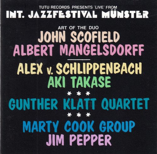 John Scofield, Albert Mangelsdorff, Gunther Klatt Quartet - Int. Jazzfestival Münster (1990)