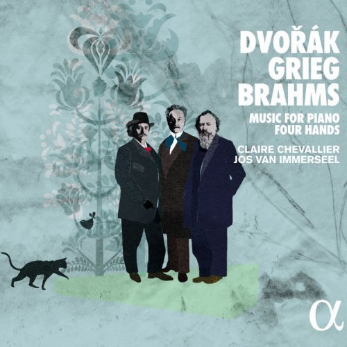 Claire Chevallier & Jos van Immerseel - Dvořák, Grieg & Brahms: Music for Piano Four Hands (2017) [Hi-Res]