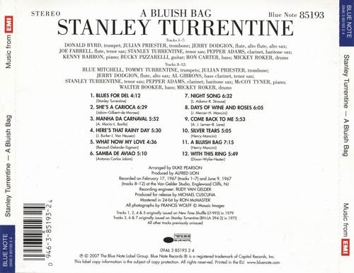 Stanley Turrentine - A Bluish Bag (1967)